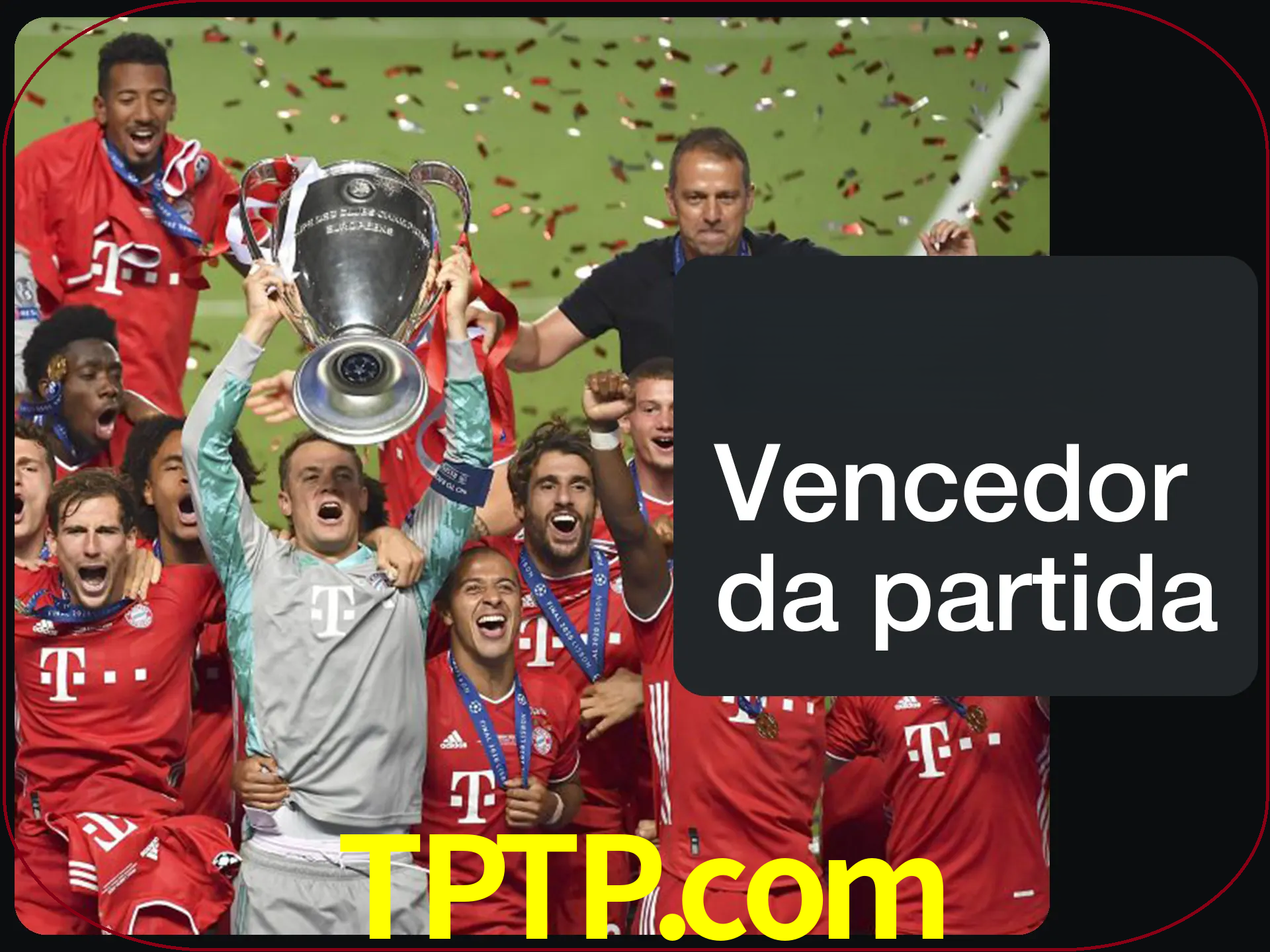 Aposte no vencedor e ganhe uma grande quantia de dinheiro.