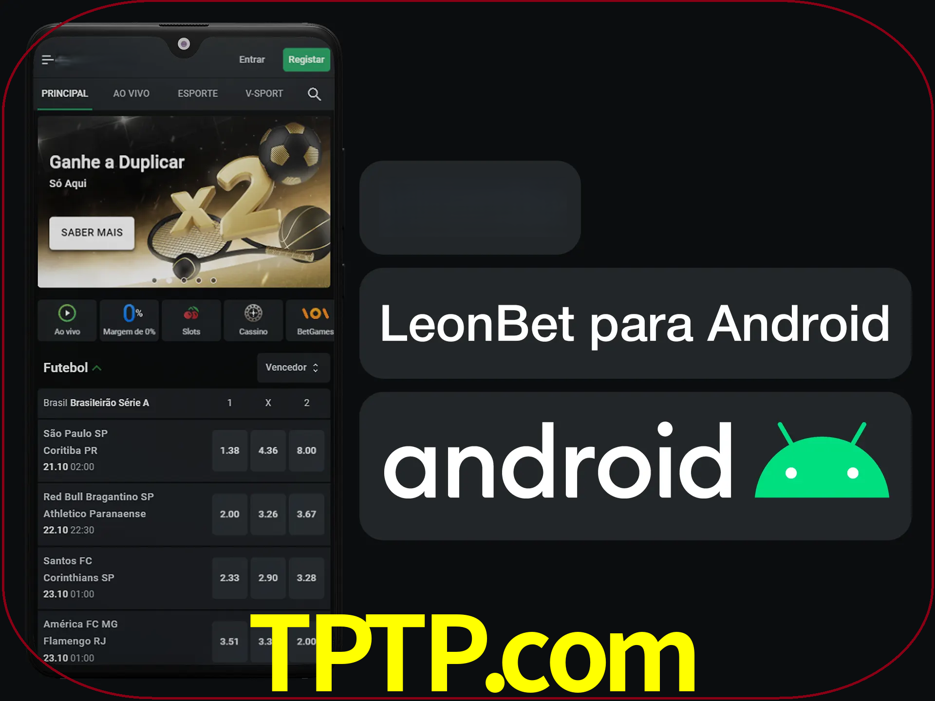 Adquira sua versão poket de LeonBet.
