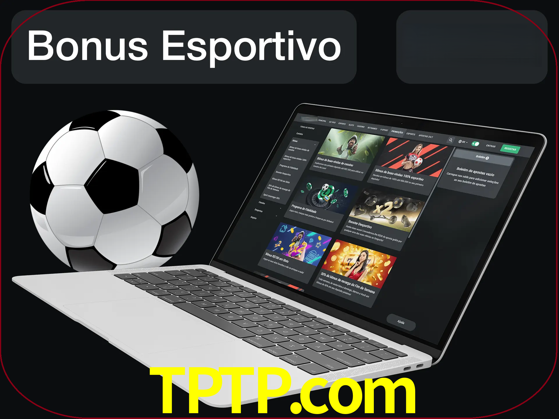 Antes de começar a apostar, use o bônus esportivo.