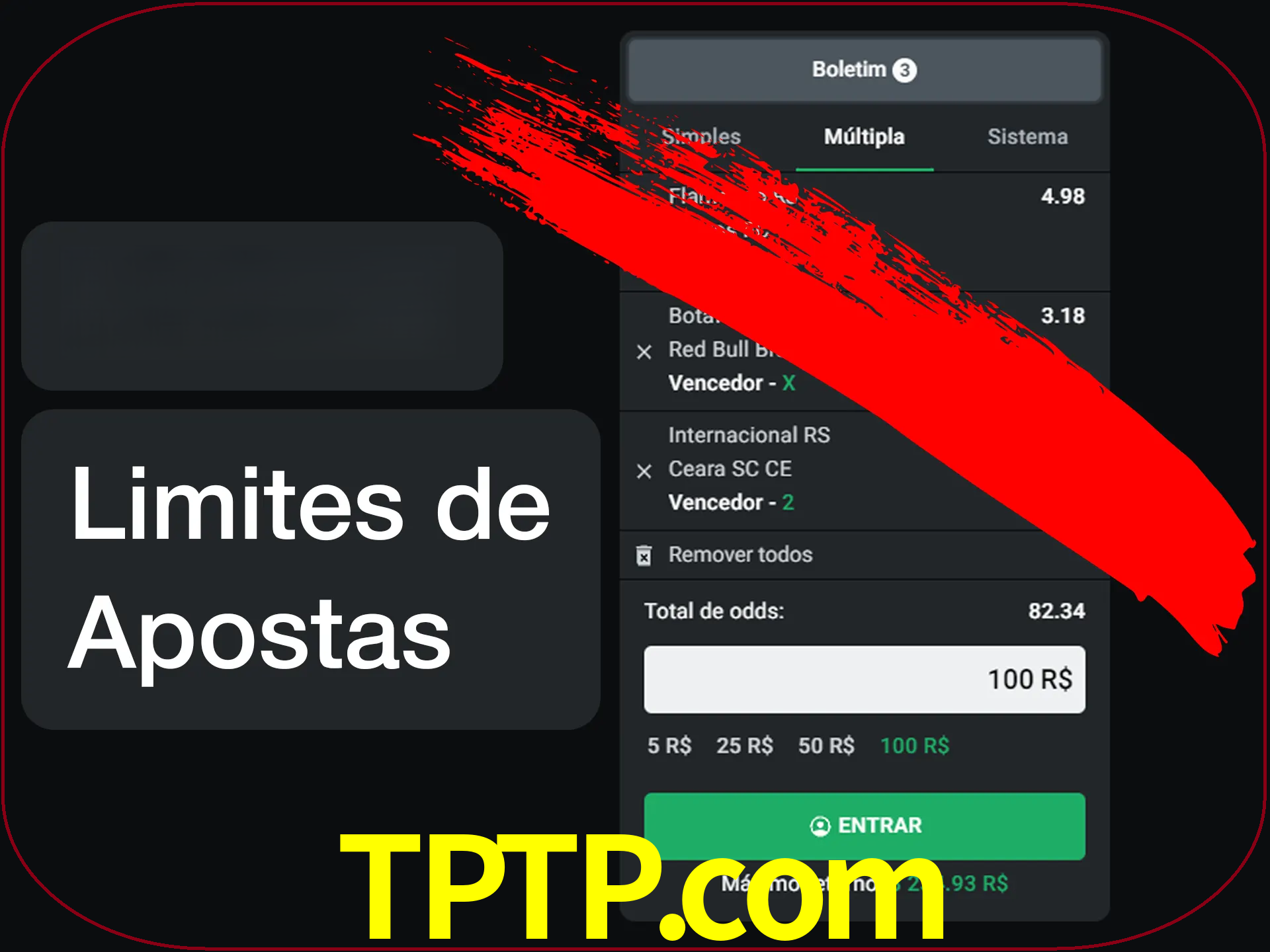 Não faça apostas loucas.